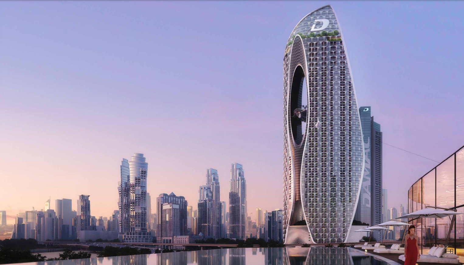 Damac tour principale